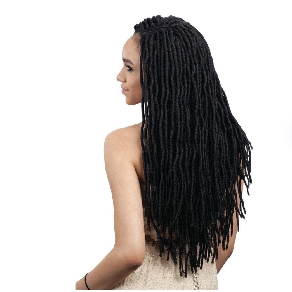 Bundle 2 Packs FreeTress Crochet Latch Hook Soft WavyFaux Locs Color 2 - Picture 3 of 7